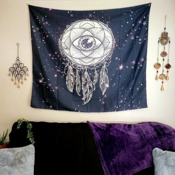 All-Seeing Eye Dreamcatcher Tapestry (#10) - Picture 1 of 1